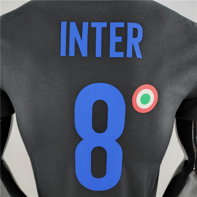 21-22 Inter Milan Champion Black T-Shirt - Click Image to Close